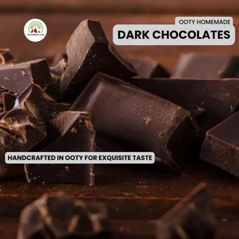 OotyMade.com Dark Chocolate Bar - 250g | 70% Cocoa, Sugar Free, Vegan | Handcrafted in Ooty | Delicious & Healthy | Perfect for Gifting & Personal Enjoyment - Image 3