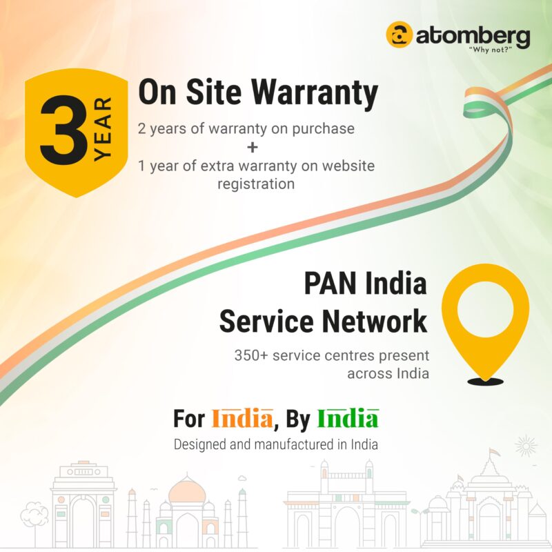 atomberg Renesa 600mm BLDC Ceiling Fan with Remote Control | BEE 5 star Rated Energy Efficient Ceiling Fan | High Air Delivery with LED Indicators | 2+1 Year Warranty (Gloss White) - Image 4