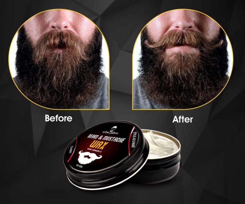 4x UrbanGabru Beard & Mustache Wax (50 gm each) - Pack of 4 - Image 3