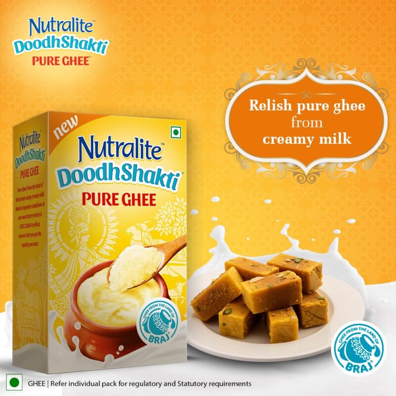 Nutralite DoodhShakti Pure Ghee | from Braj Bhoomi | 1L - Image 4