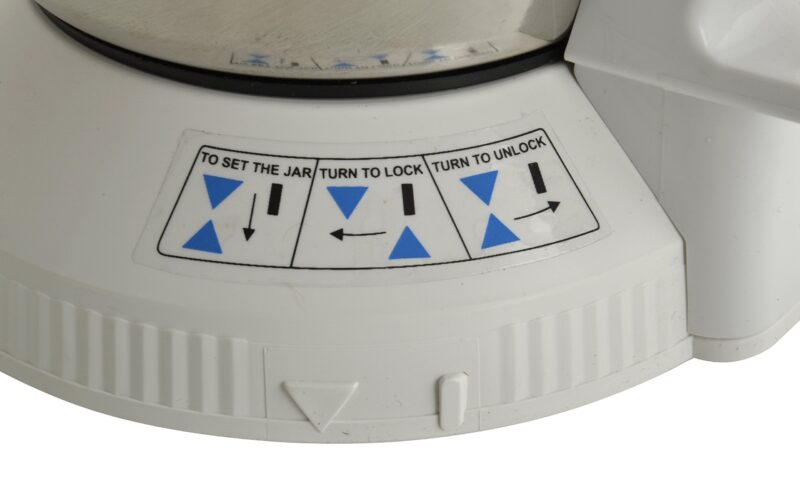 Panasonic 1100 ml Mill Jar With Safety Lock - Color may Vary (Black / White) - Image 2