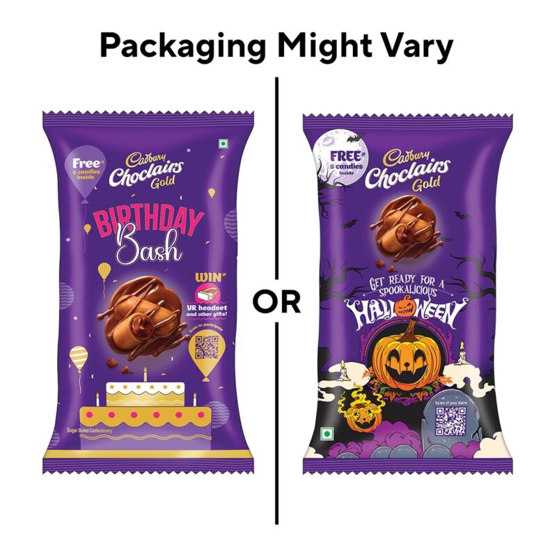 Cadbury Choclairs Gold Candy, 546 g (105 Candies) - Image 7