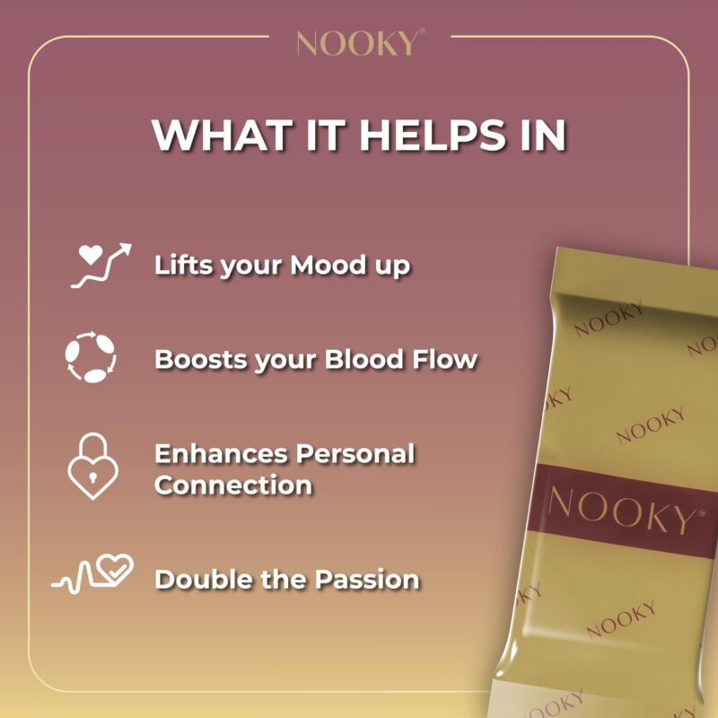 Nooky Dark Chocolate Romance Bundle for Men and Women – A Thoughtfully Curated Set to Enhance Mood and Celebrate Anniversaries, Honeymoons, Valentine’s Day, or Romantic Date Nights 3 in 1 - Image 3
