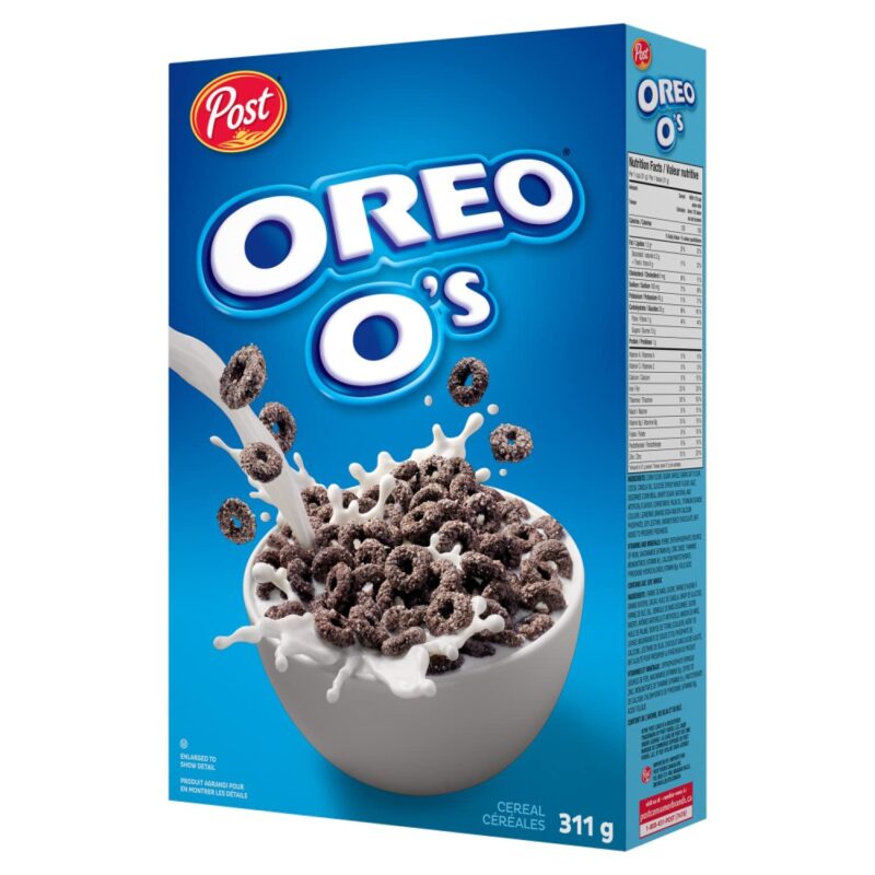 Post Oreo O's Cocoa Flavoured Chocolate Cereal, 10.97 oz / 311 g - Image 4