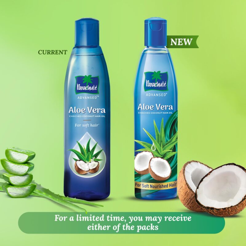 Parachute Advansed Aloe Vera Enriched Coconut Hair Oil, 250ml (Free 75ml) - Image 7