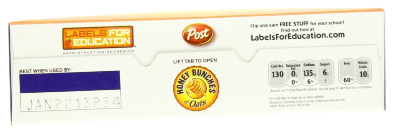 Honey Bunches of Oats Post Honey Bunches Oats With Almond (411G) - Image 3