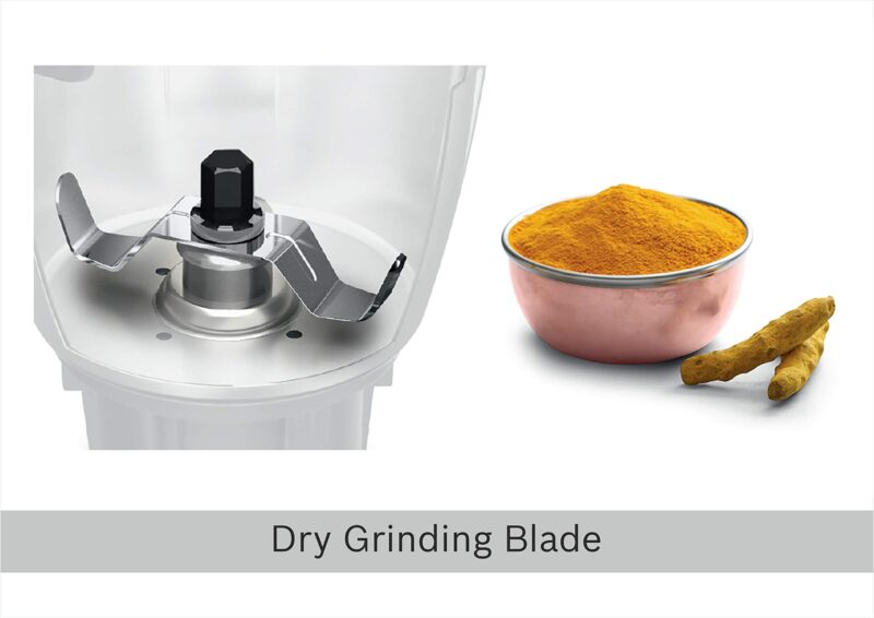 Bosch TrueMixx Pro Mixer Grinder MGM6632MIN, 750W 3 Jars (Black) - Image 8