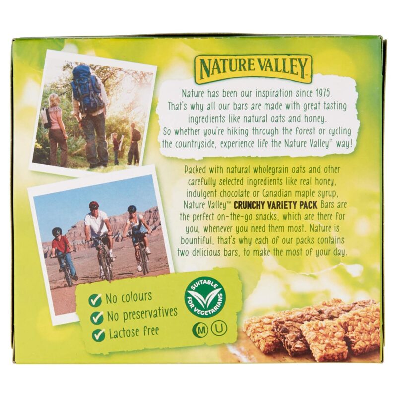 Nature Valley Variety Pack Cereal Bars, 210Gram (2Xcanadian Maple Syrup+1Xoats & Dark Chocolate+2Xoats & Honey Bars) - Image 10
