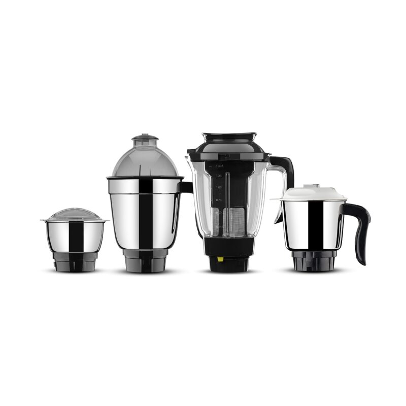 Butterfly Jet Elite Mixer Grinder, 750W, 4 Jars (Grey) - Image 9