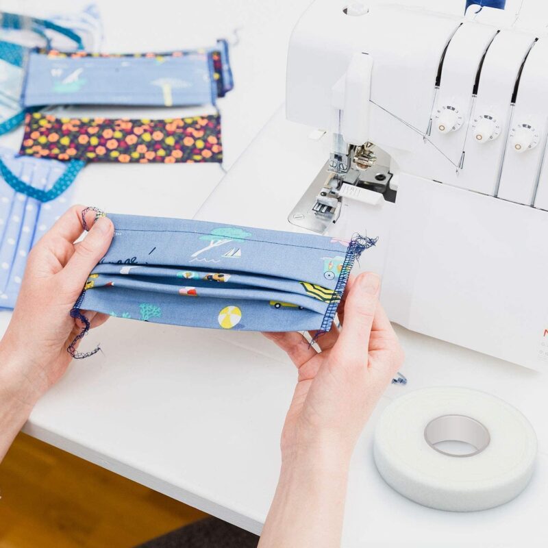 M Fabrics Hem Tape Rivil Civil Fabric Fusing Tape Double Sided Adhesive Hem Tape Iron on Tape (White) Buckram Interfacing Interlining Fusible 100 Yards Sewing - Pack of 2 Pieces - Image 8