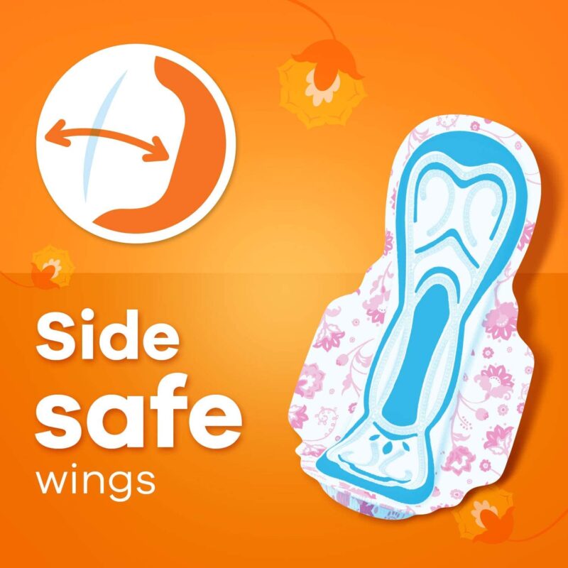 Whisper Choice Ultra Sanitary Pads,80 Xl Pads,Upto 100% Stain Protection All Day,Thin Pads With Magic Gel That Locks Liquid,Super Fast Absorption,Longer Length For Better Coverage,Disposable Wrapper - Image 5