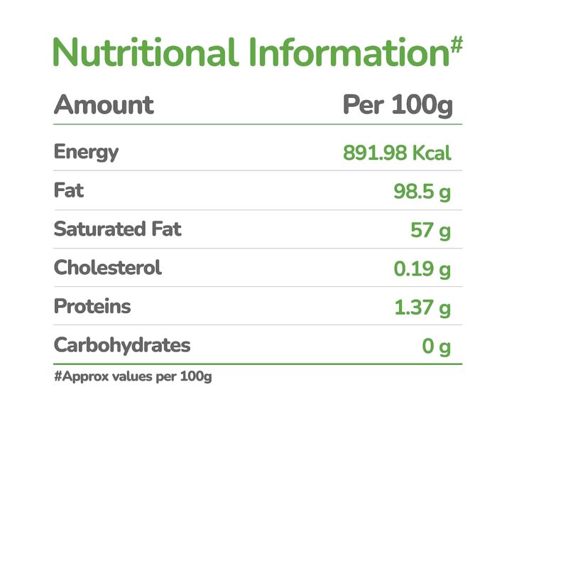 Akshayakalpa Organic Cow Ghee – 490 ml - Pure organic ghee, traditionally-churned, chemical-free, granular ghee, nutritious by nature - Image 3