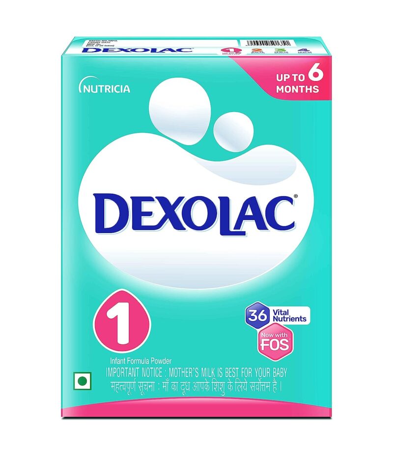 Dexolac Infant Formula Milk Powder for Babies - Stage 1 (Upto 6 months)  - 400g