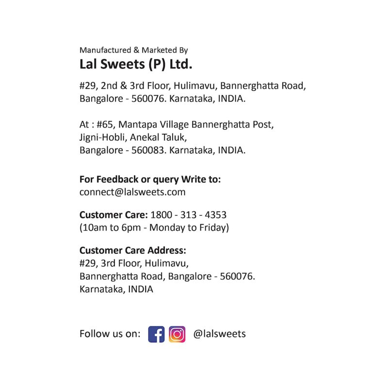 Lal Sweets Mathura Peda - 400gm - Image 5