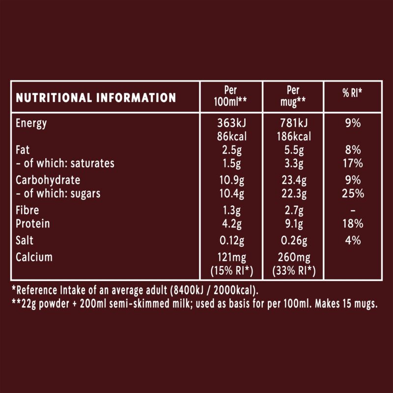 Starbucks Signature Chocolate 42% Velvety &Smooth Cocoa Powder TIN 330G - Image 8