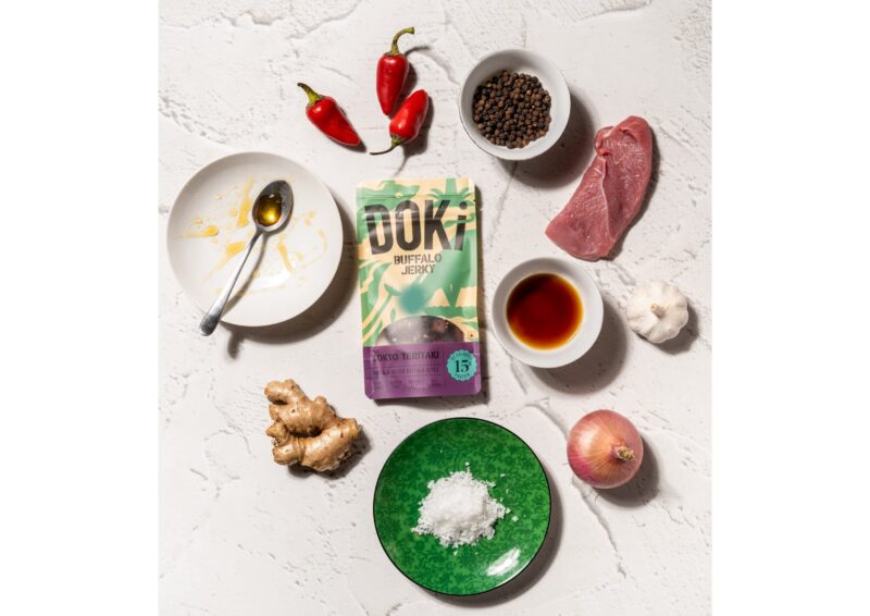 DOKi Buffalo Jerky for Humans (5 Flavours) (High Protein, Low Calorie, All-Natural, Gluten Free, Ready-to-eat meat)) - Image 3