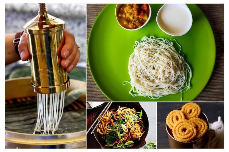 Whizzo Pure Brass 450gm Sev Sancha Machine with Free 6 Different Jali for Making Different Types of Sevaiya, Sev, Gathiya Murukku, Chakli, Bhujia Etc - Image 3