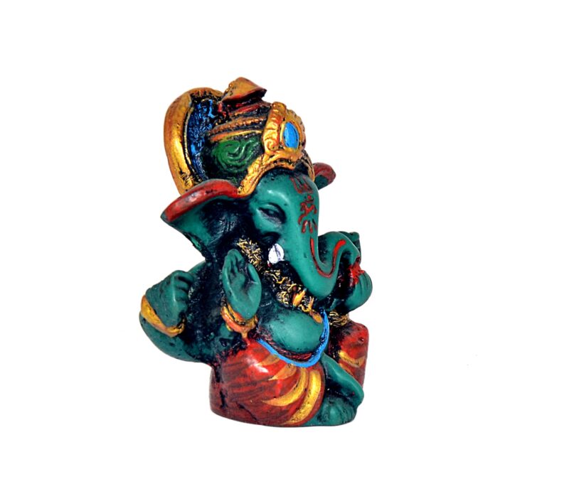 AONA Resin Lord Ganesha Ganpati Statue Idol Murti, Height : 6 cm - Image 4
