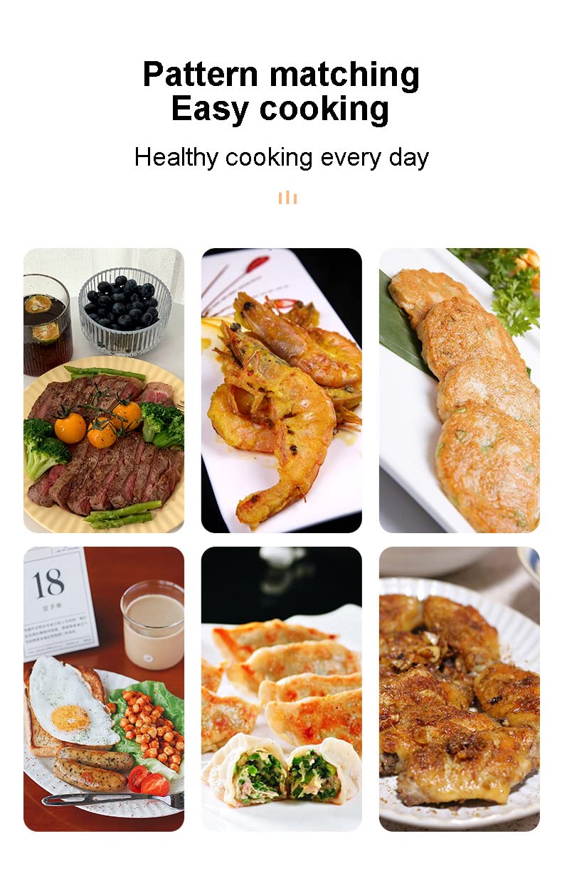 ONCARNIVAL 3-in-1 Non Stick Frying pan Crepe Maker pan Cooking Wok Pot (Black) - Image 5