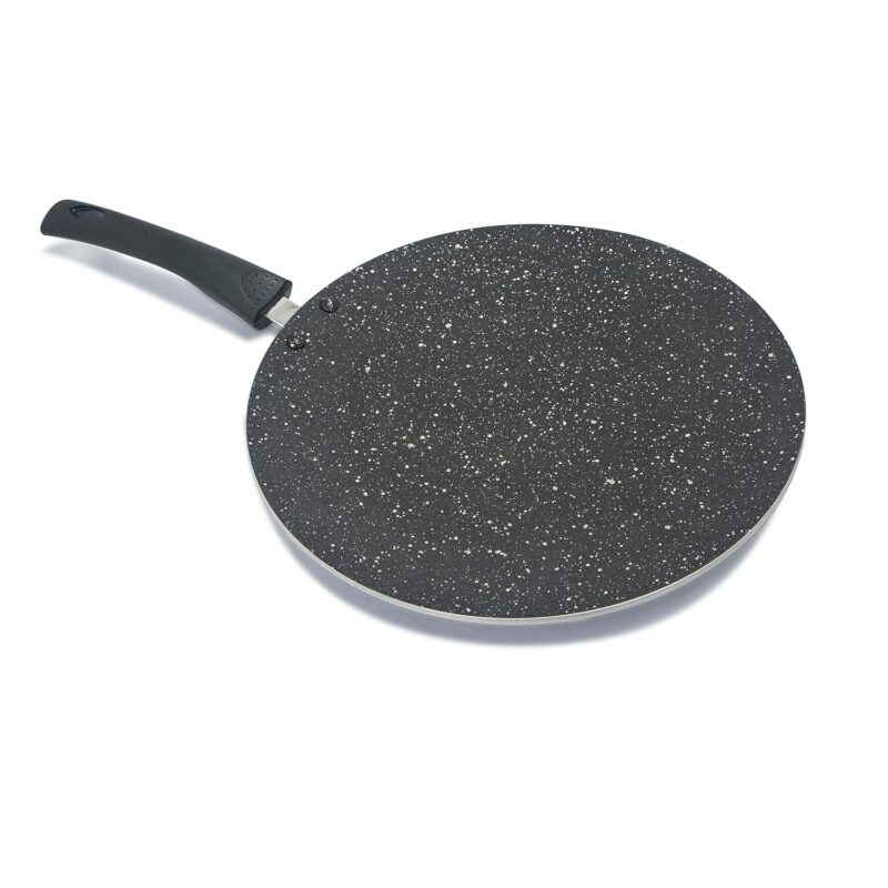 Senora Hammerton Coated Nonstick Concave Tawa 280 MM I PFOA Free I Induction Bottom I 100% Pure & Toxin-Free I Food Grade Surface I Gas Stove Compatible - Image 2