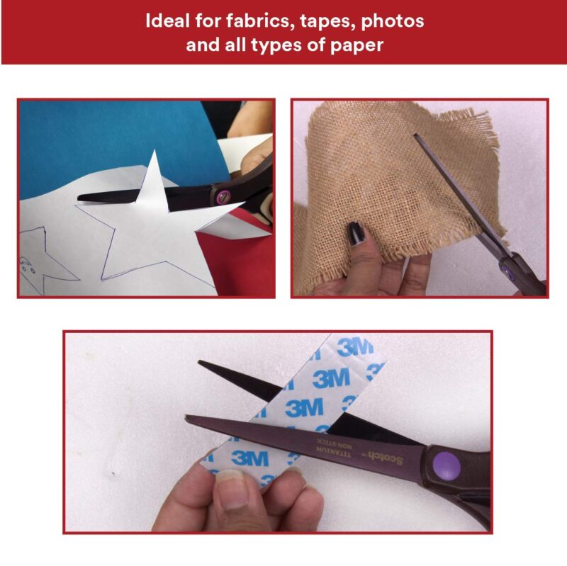 Scotch Non-Stick Scissor (Dark Brown) - Image 4