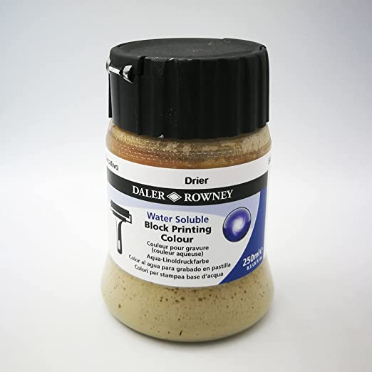 Daler-Rowney Water Soluble Block Printing Drier Medium (250Ml)
