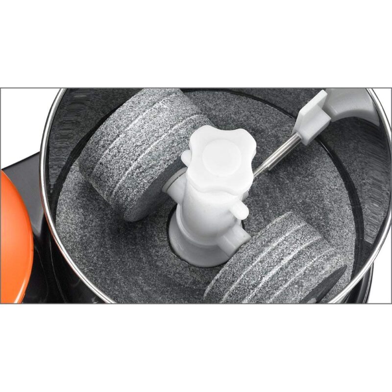 Prestige PWG 07 Wet Grinder, 2L (Multicolor) with Coconut Scraper and Atta Kneader Attachments, 200 Watt - Image 3