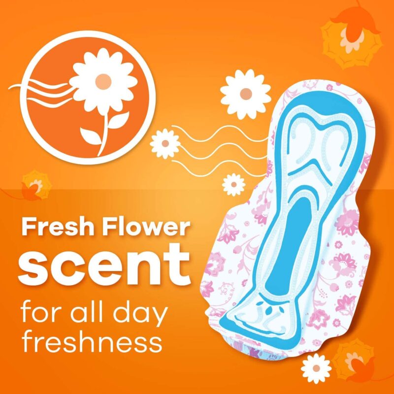 Whisper Choice Ultra Sanitary Pads,80 Xl Pads,Upto 100% Stain Protection All Day,Thin Pads With Magic Gel That Locks Liquid,Super Fast Absorption,Longer Length For Better Coverage,Disposable Wrapper - Image 6