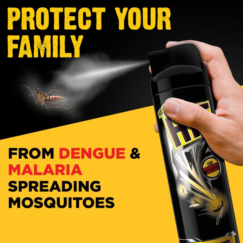 Hit Flying Insect Killer - Mosquito & Fly Killer Spray (700Ml) | Instant Kill | Protection From Dengue & Malaria, Pack Of 2 - Image 5