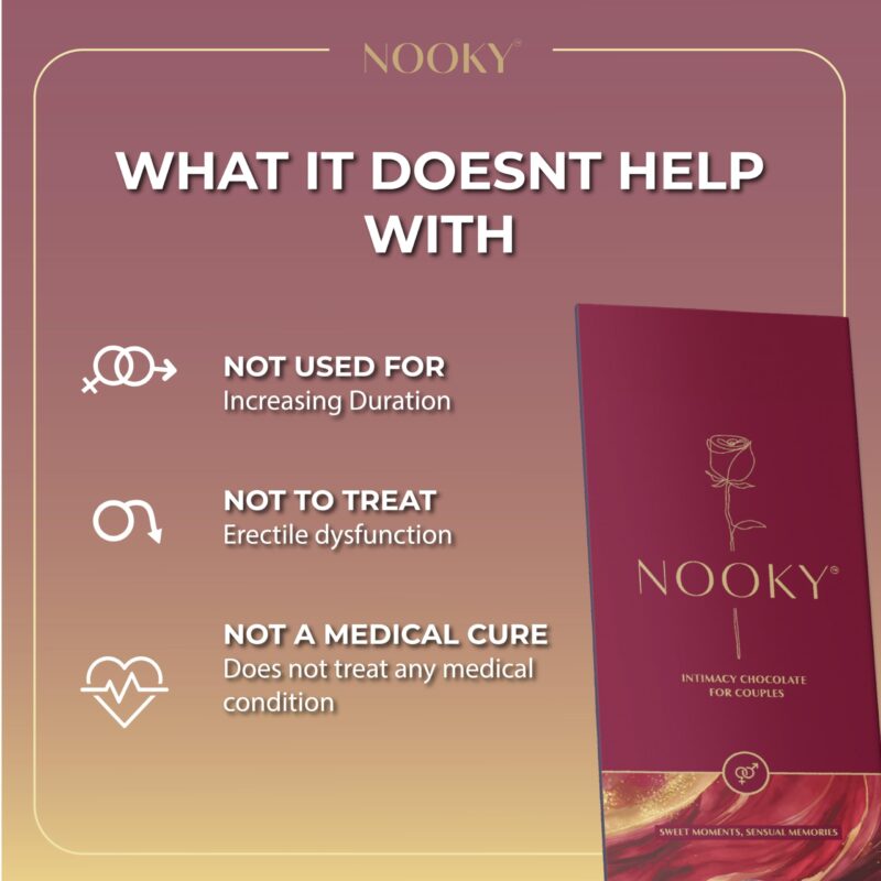 Nooky Dark Chocolate Romance Bundle for Men and Women – A Thoughtfully Curated Set to Enhance Mood and Celebrate Anniversaries, Honeymoons, Valentine’s Day, or Romantic Date Nights 3 in 1 - Image 4