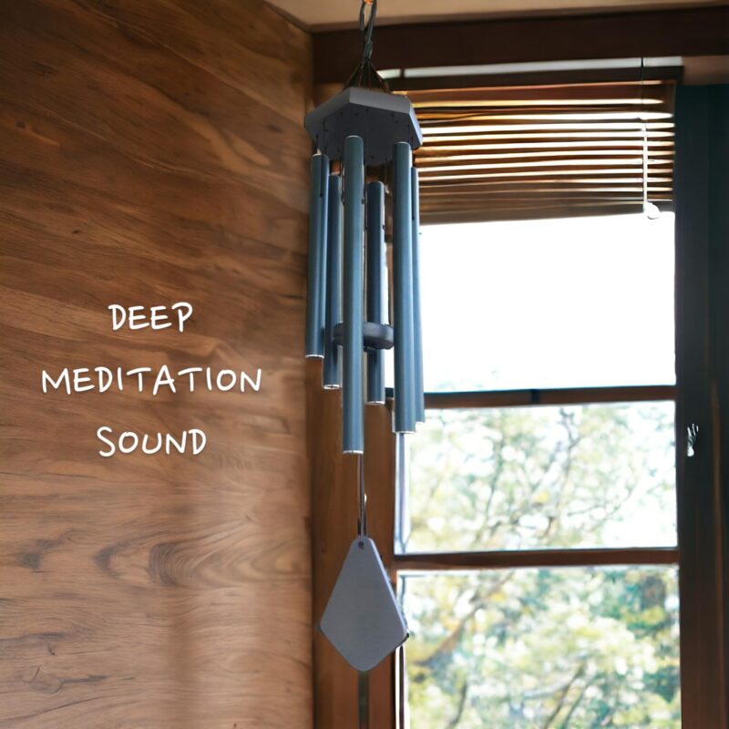 Paradigm Pictures 30.5 inch Big Wind Chimes for Home Balcony Positive Energy (Big Army Green Pipe Wood) - Image 4