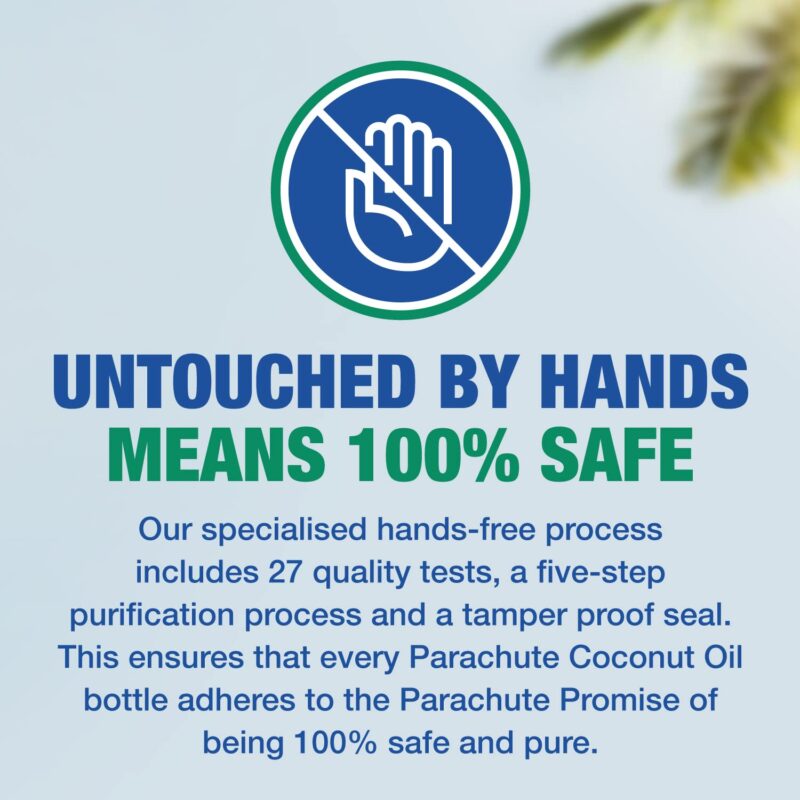 Parachute Coconut Oil 300 ml - Bottle - Image 4