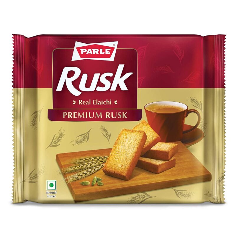 Parle Premium Plain Rusk - Real Elaichi, 1 kg Pack - Image 2