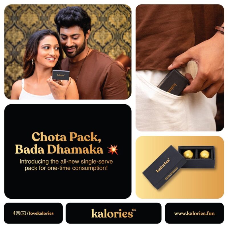 Kalories intimacy chocolate | Elevate Mood, Enhances Stamina and Amplifies Sensory Experience | Romantic chocolate for couples | Wedding, Honeymoon | Guilt free dark chocolates (Pack of 2) - Image 5