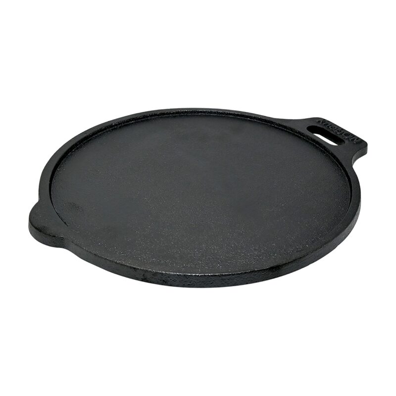 KnobON 7 Layer Pre-Seasoned Cast Iron Dosa tawa Roti tava Uttapam Tawa Pan with Handle, Dosa Kallu, Iron Tawa Medium Size | Gas and Induction Compatible DTI27 - Image 2