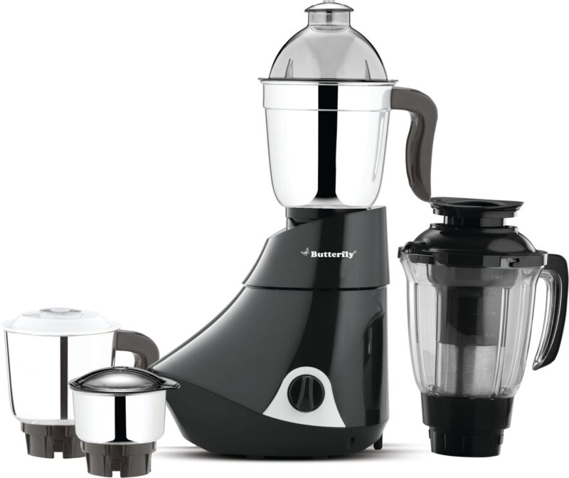Butterfly Smart 750-Watt Mixer Grinder with 4 Jar (Grey) & Smart 150-Watt Table Top Wet Grinder with Coconut Scrapper Attachment (White) Combo - Image 7