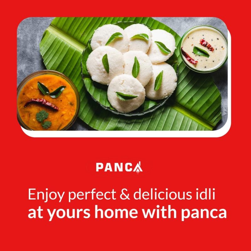PANCA Idli Maker Stainless Steel Idli Cooker, Idli Steamer, Dhokla Maker and Mini Idli Plate, Idly Pot (Silver, 12 Idli 5 Plate Idli Kadai) - Image 2