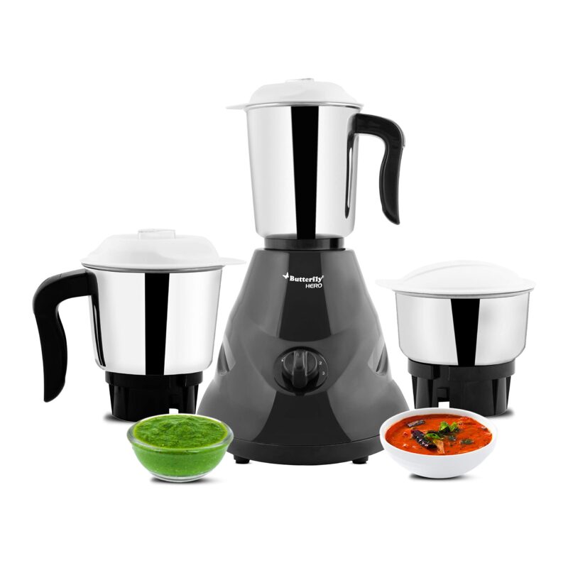 Butterfly Hero 500W Mixer Grinder With Jars And Table Top Wet Grinder - Image 6