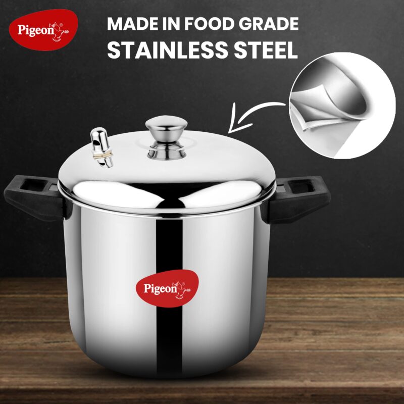 Pigeon Stainless Steel Idly Maker 4 Plates Compatible with Induction and Gas Stove - Image 4