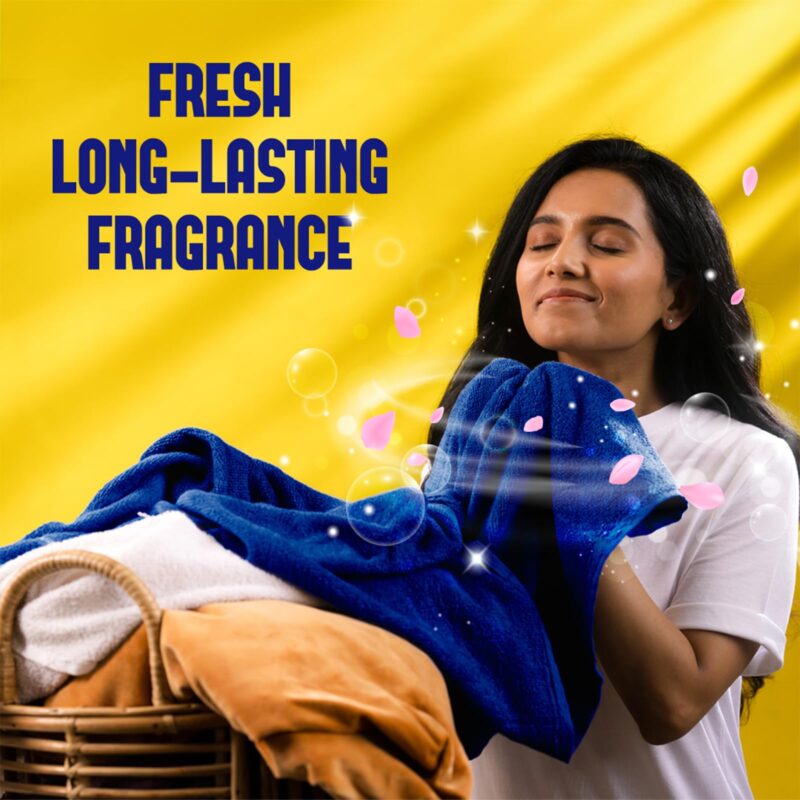 Godrej Fab Liquid Detergent Refill Pouch for Machine & Hand Wash - 2kg - Image 2