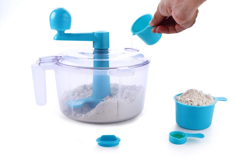 Crystal Plastic Atta Maker, Multicolour - Image 3