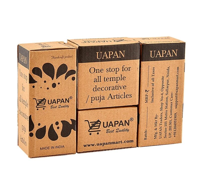 UAPAN Golden Iron Ghungroo Beads (50 Pieces) - Versatile Crafting and Decorative Elegance - Image 2