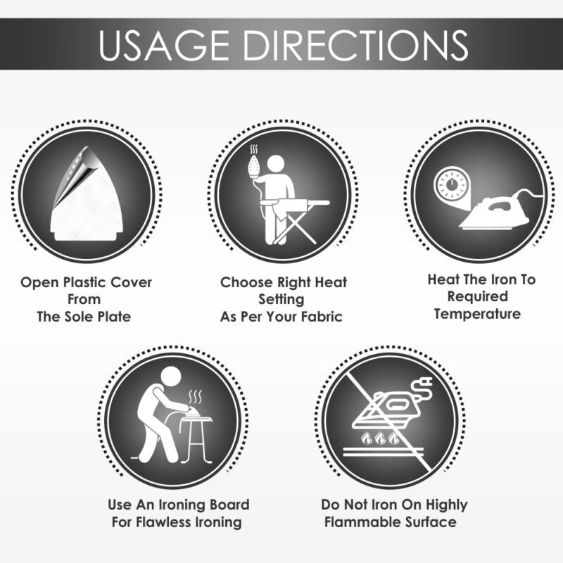 Bajaj Majesty DX 1000W Mixer Grinder and Dry Iron - White - Image 3