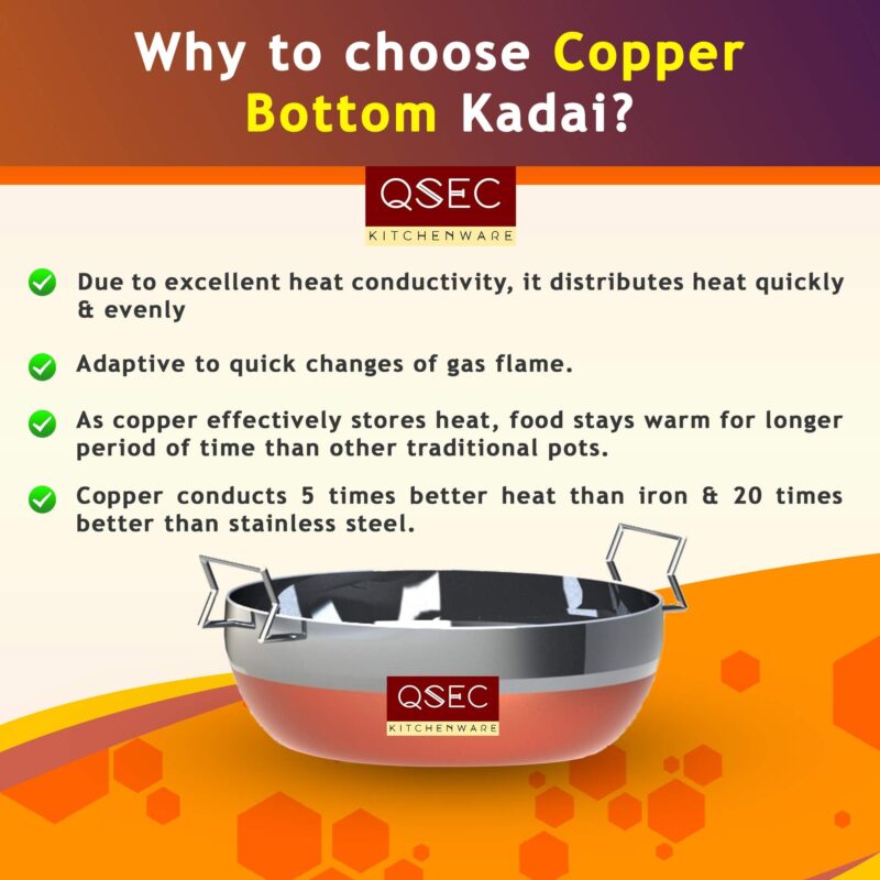 QSEC Stainless Steel Idly Cooker Multi Kadai Idli And Dhokla Steamer & Idli Cooker With 7 Plates|Mini Idli Stand|2 Mini Idli Plate|2 Idli|2 Dhokla|1 Momos|Multi Utility Kadai Cookware Set,5 Litre - Image 3