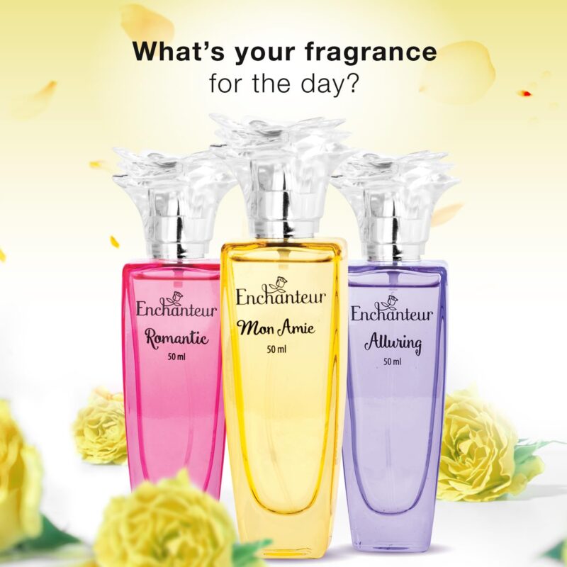 Enchanteur Mon Amie Liquid Lemon Perfume For Women, 50Ml - Image 2