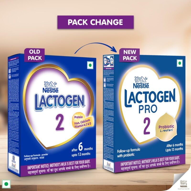 Lactogen Pro 2 Powder, Follow-Up Formula With Probiotic, Infant, After 6 Months Up To 12 Months, Bag-In-Box Pack, 400G - Image 9