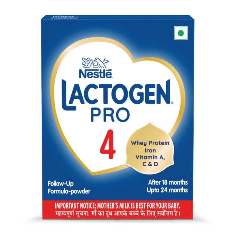Lactogen Nestle Pro 4, Follow-Up Formula With Iron, Whey Protein And Vitamins Powder, Infant, After 18 Months Up To 24 Months, Bag-In-Box Pack, 400G
