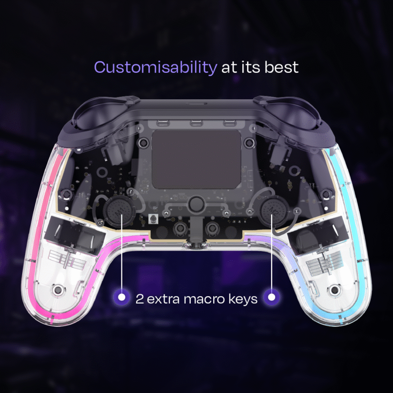 Mirage Wireless RGB Gaming Controller Gamepad - Image 4