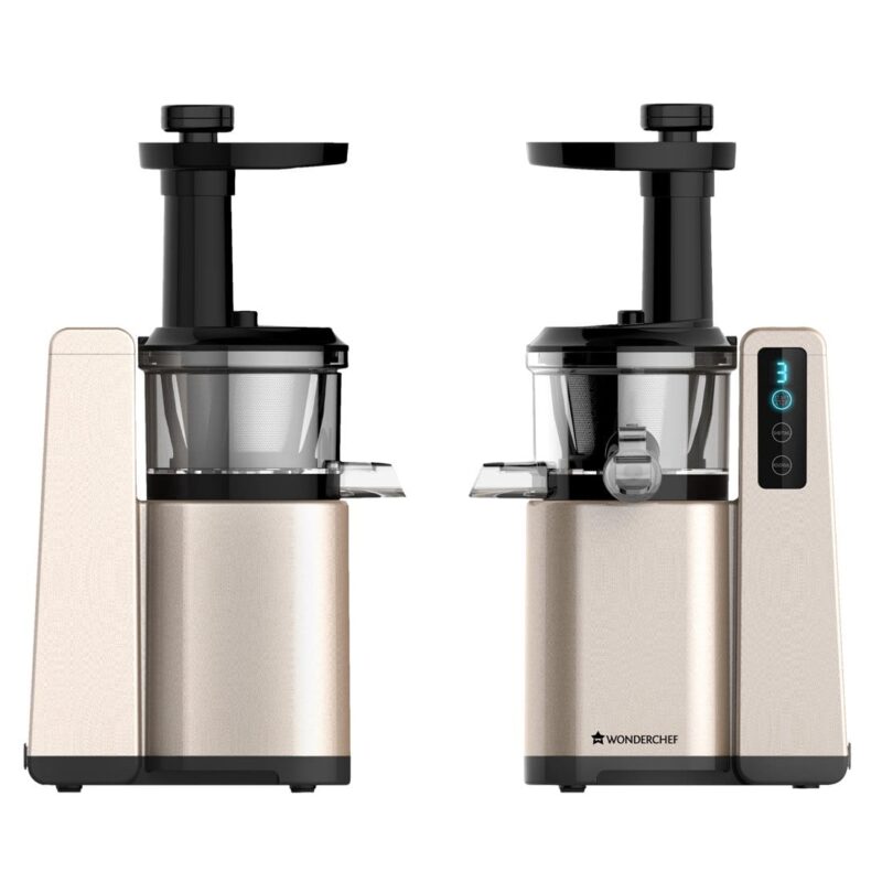 Wonderchef Renewed Cold Press Slow Juicer | Digital Display | High Juice Yield | Powerful DC motor | Slow Squeezing Technology |150W - Image 9