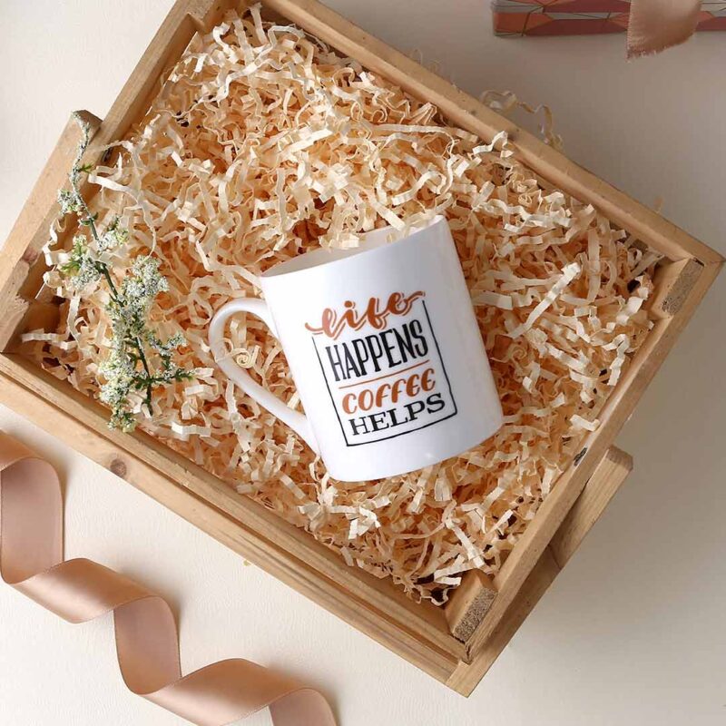 Sicilia Life Happens Coffee Helps Mug 370 ml - Image 5